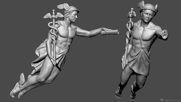 Гермес эскиз