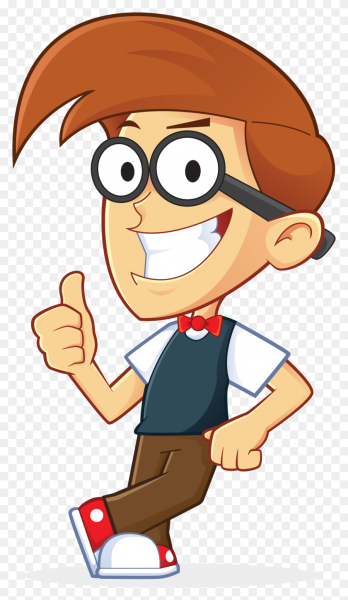 Ботаник мультяшный