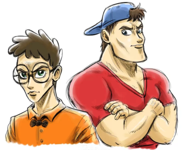 Качок и ботан