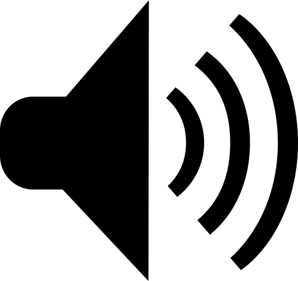 Значок громкости
