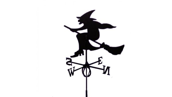 Флюгер большой "ведьма"