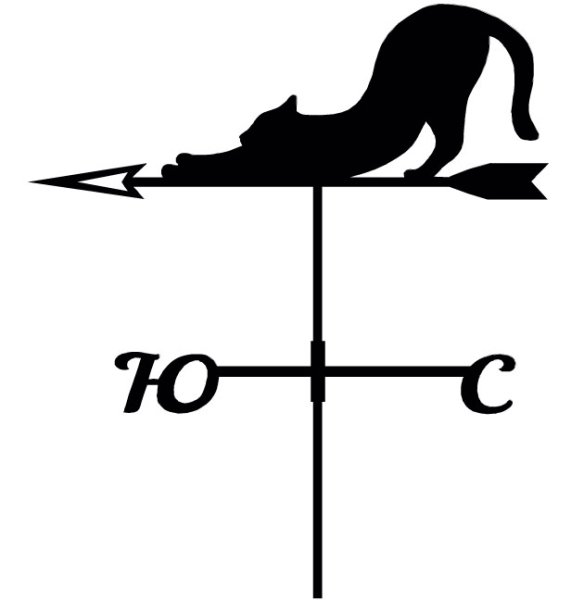 Флюгер чертежи