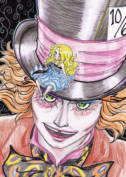 Депп Шляпник арт