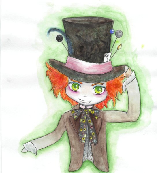 Шляпник Джонни Депп арт