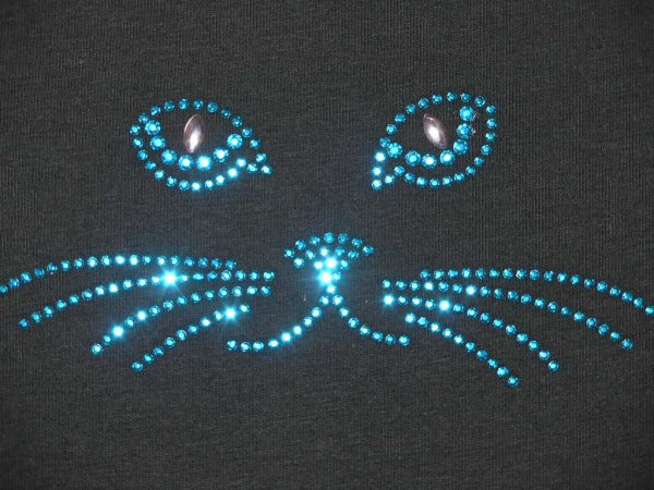 Красивые узоры из страз