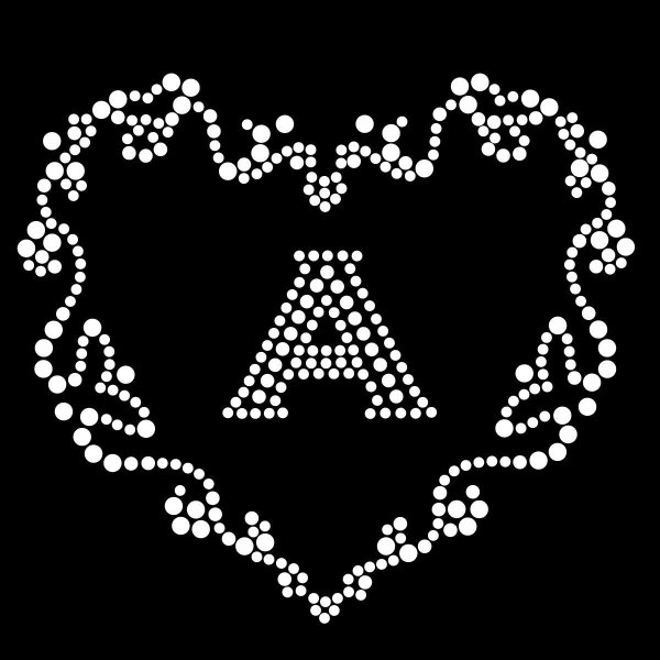 Трафареты для страз на одежду