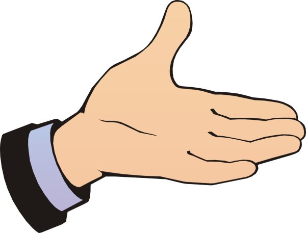 Ладони мультяшные