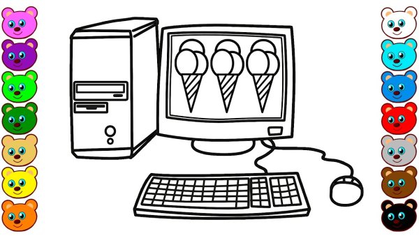 Рисование на компьютере для детей