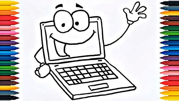 Компьютер рисунок