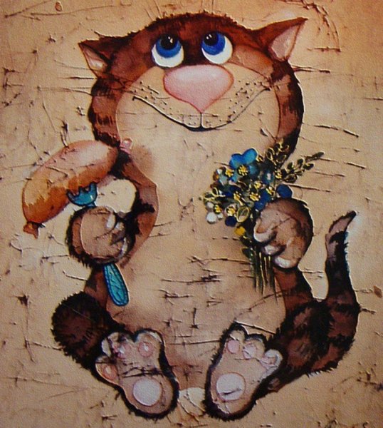 Коты рисунки прикольные