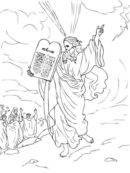 Рисунок на библейскую тему