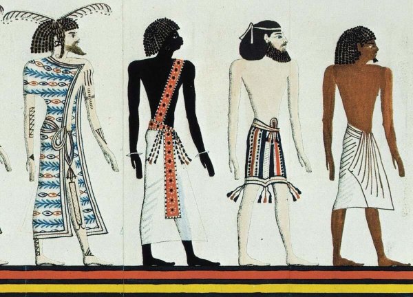 Костюм египтяна древнего Египта