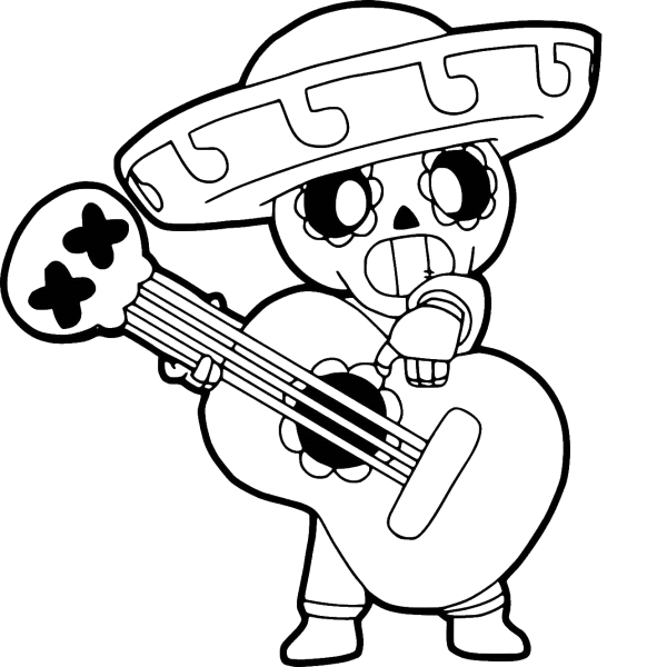 Раскраска Браво старс поко