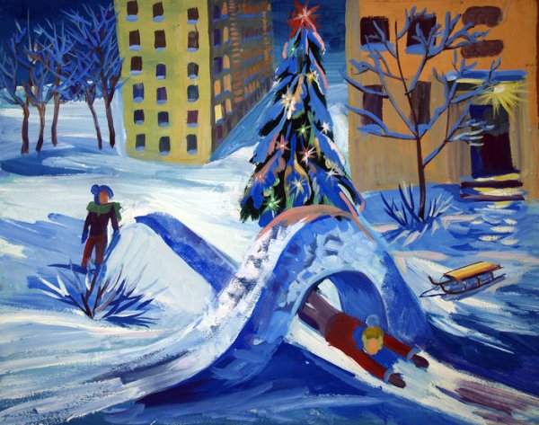 Композиция зима
