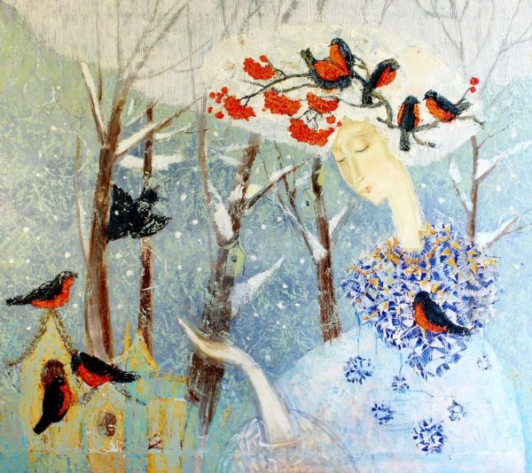Художник Екатерина Лемешева Рождество