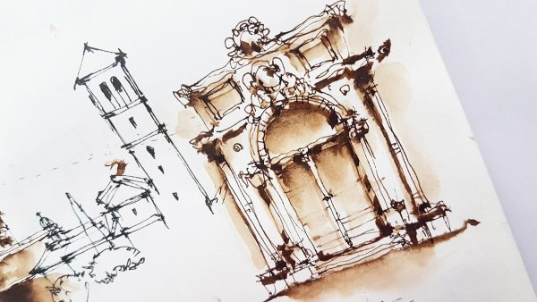 Эдуард Кичигин скетчинг