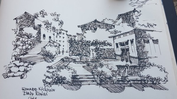 Эдуард Кичигин скетчинг