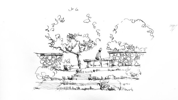 Кичигин Эдуард ландшафт скетчи