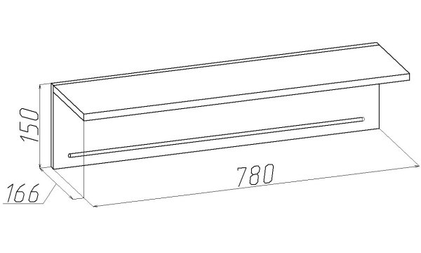Эскиз полки