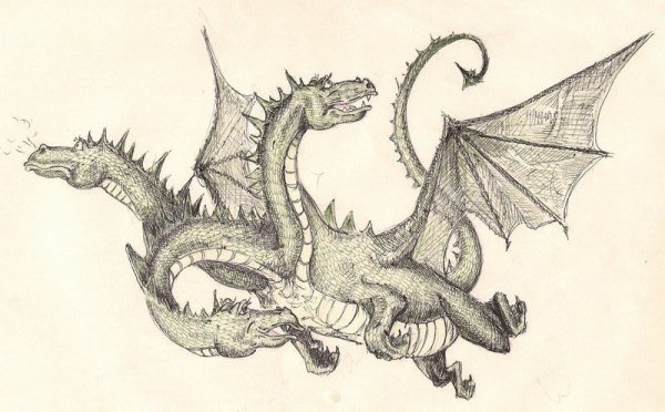 Распечатка змей Горыныч