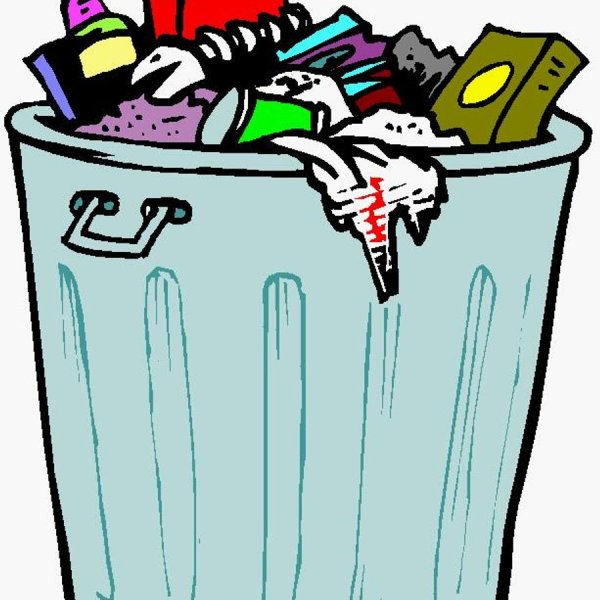 Мусор мультяшный