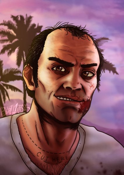 Тревор рисунок