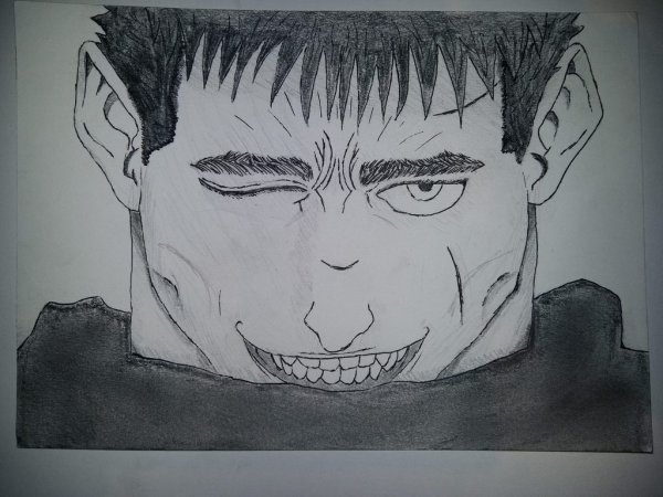 Гатс улыбается 1997