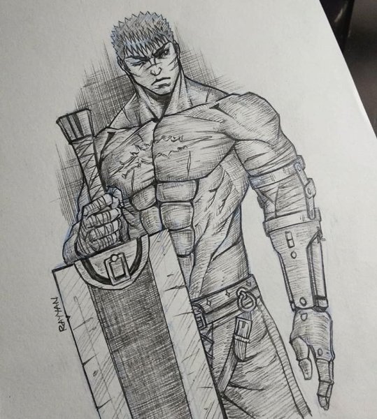 Берсерк аниме Гатс