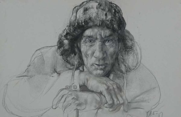 Николай Блохин художник картины Графика