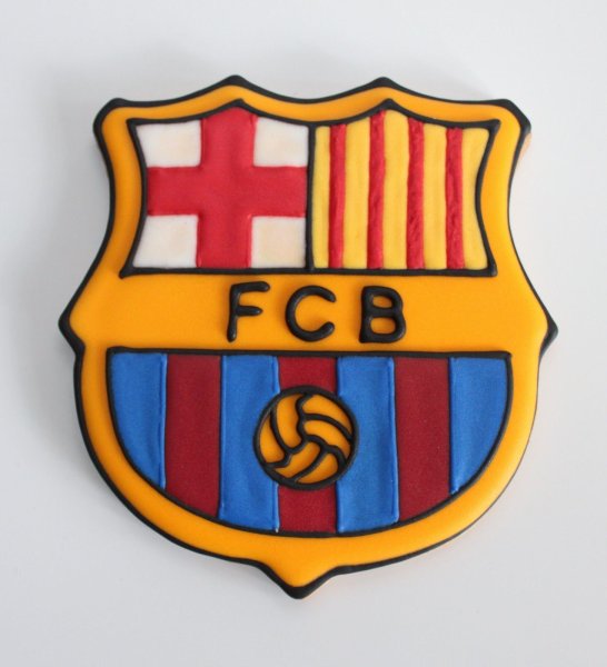 Барселона футбольный клуб рисунок