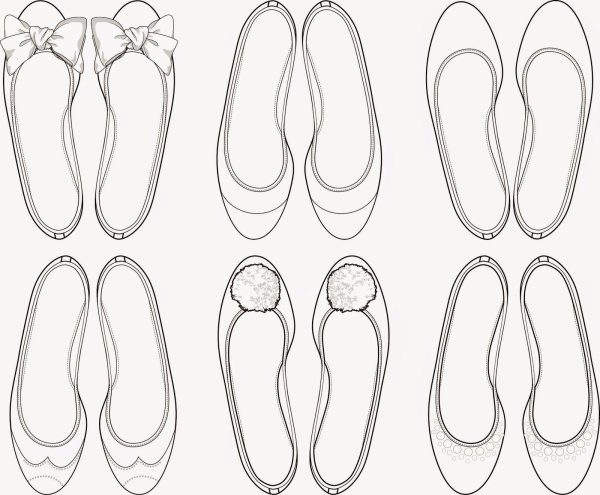 Пуанты раскраска