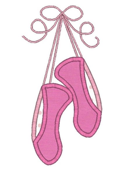 Балетки на ногах нарисованные