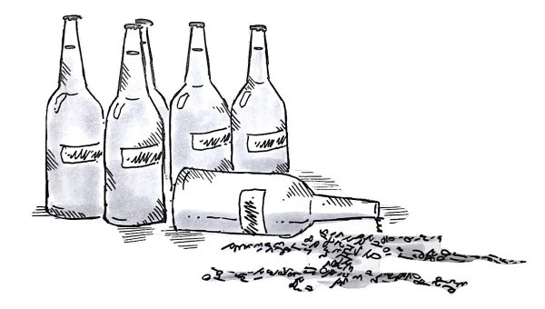 Алкоголь рисунок