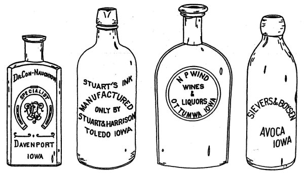 Стопка водки рисунок