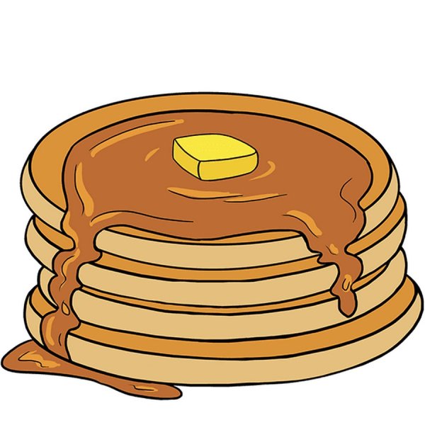 Рисунок блинов