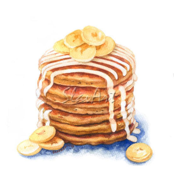 Блины мультяшные