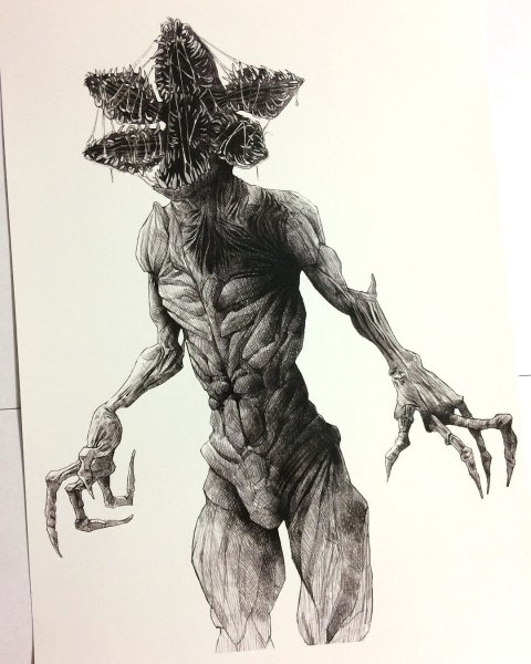 Демогоргон ОСД карандашом