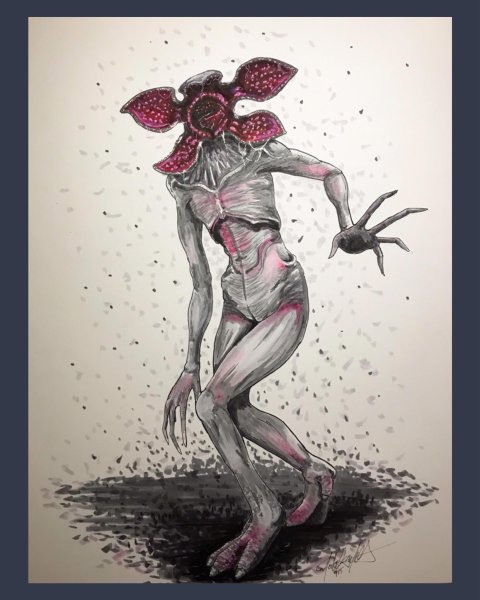 Очень странные дела Демогоргон арт милый