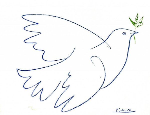 Пабло Пикассо Голубка Пикассо