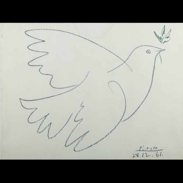 Пабло Пикассо Голубка Пикассо