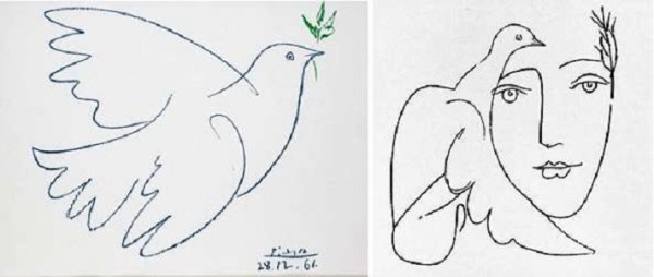 Голубка мира Пикассо 1961