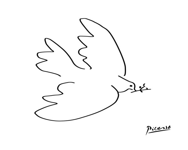 Пабло Пикассо Голубка Пикассо 1949