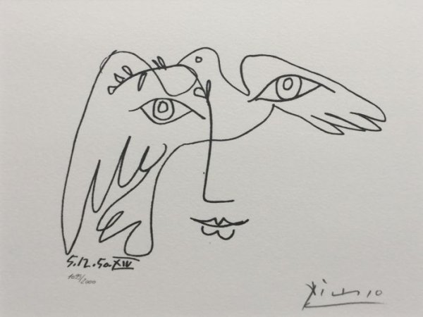 Пабло Пикассо голубь мира