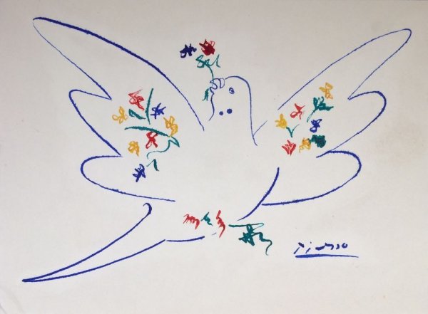 Голубка мира Пабло Пикассо