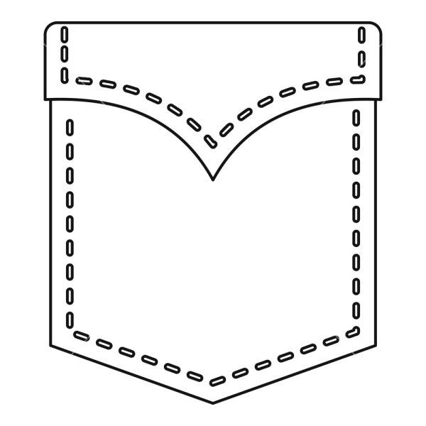 Карман трафарет