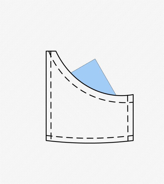 Карман нарисованный