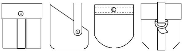 Кармашек шаблон
