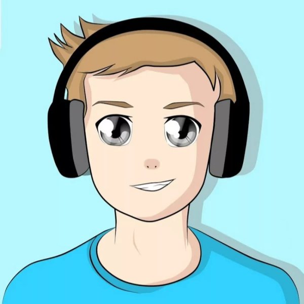 Геймер мультяшный