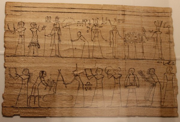 Свиток папируса древний Египет