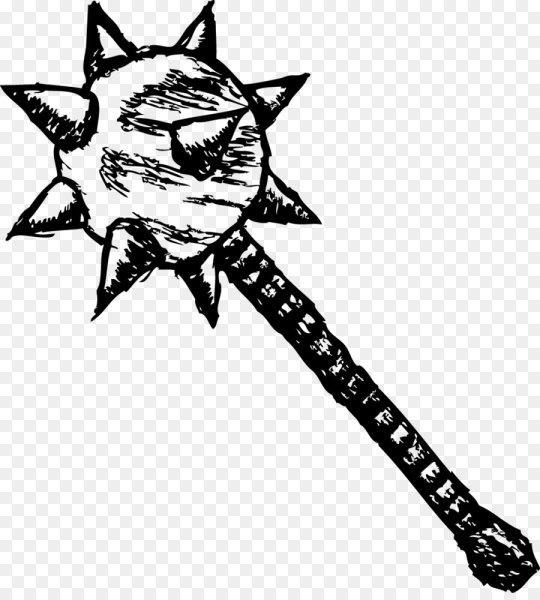 Булава раскраска